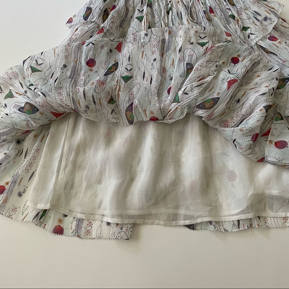 Isabel Marant Étoile Elma Convertible Silk Dress in Ecru - Picture 7 of 16